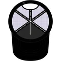 sort-og-violet-trucker-kasket-pitufo-morado-smu-craz-los-pitufos-fra-capslab