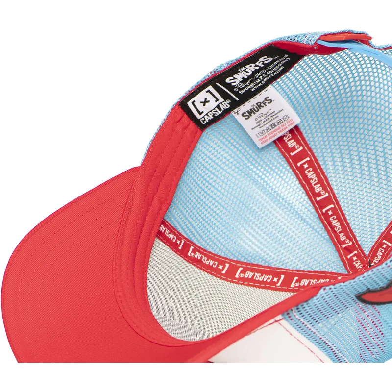 flerfarvet-trucker-kasket-papa-smurf-smu-papa-smolferne-fra-capslab