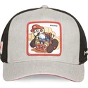 gorra-trucker-gra-og-sort-mario-kart-smk3-vro-super-mario-bros-fra-capslab