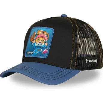 Trucker kasket sort og blå Tony Tony Chopper OP6 CHO One Piece fra Capslab