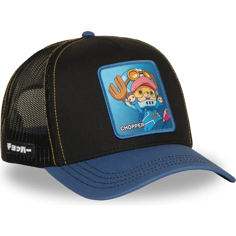 trucker-kasket-sort-og-bla-tony-tony-chopper-op6-cho-one-piece-fra-capslab