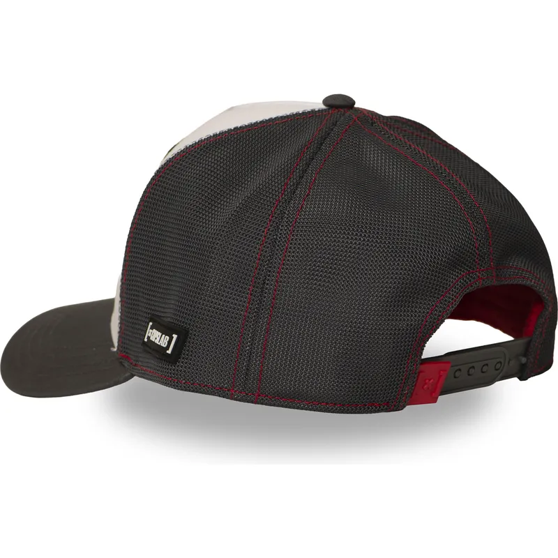 hvid-og-sort-trucker-kasket-monkey-d-luffy-op6-sku-one-piece-fra-capslab