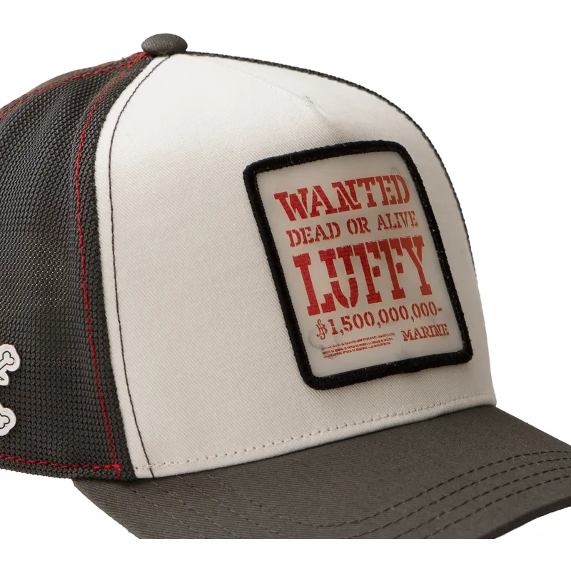 hvid-og-sort-trucker-kasket-monkey-d-luffy-op6-sku-one-piece-fra-capslab