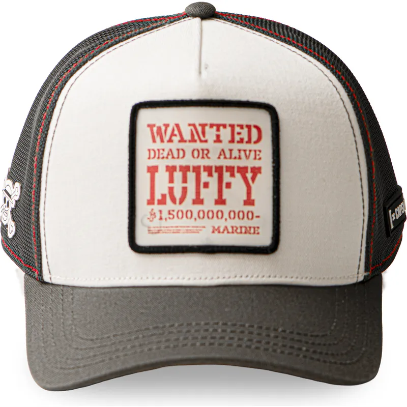 hvid-og-sort-trucker-kasket-monkey-d-luffy-op6-sku-one-piece-fra-capslab