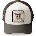 hvid-og-sort-trucker-kasket-monkey-d-luffy-op6-sku-one-piece-fra-capslab