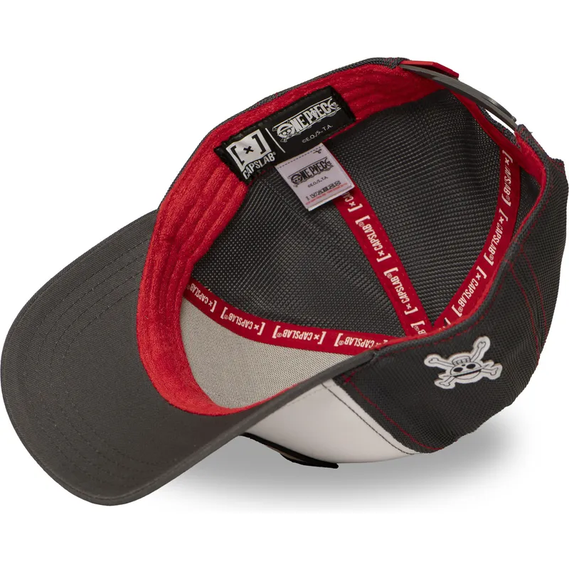 hvid-og-sort-trucker-kasket-monkey-d-luffy-op6-sku-one-piece-fra-capslab