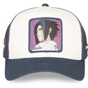 hvid-og-bla-trucker-kasket-sasuke-uchiha-ns5-sas-naruto-fra-capslab