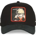 sort-og-gron-snapback-kasket-katsuki-bakugo-mha2-bak-my-hero-academia-fra-capslab