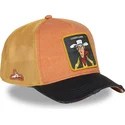 trucker-kasket-orange-og-sort-lucky-luke-lck2-lob-fra-capslab