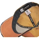 gorra-trucker-orange-og-sort-lucky-luke-lck2-lob-fra-capslab