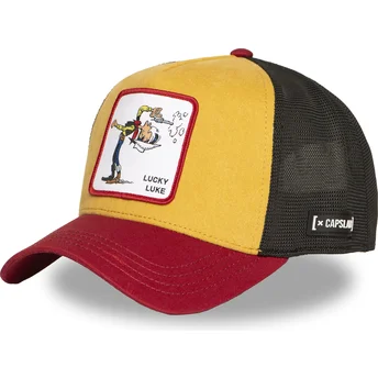 Gorra trucker multicolor Lucky Luke LCK2 COW fra Capslab