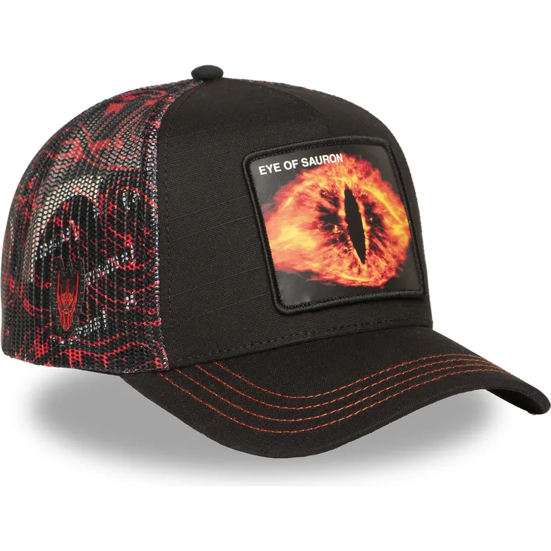 trucker-kasket-sort-og-rod-sauron-lotr-eye-ringenes-herre-fra-capslab