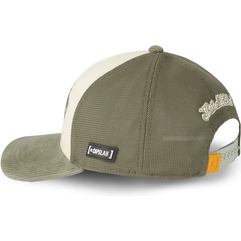 beige-og-gron-trucker-kasket-bugs-bunny-loo12-han-looney-tunes-fra-capslab