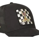 sort-trucker-kasket-coyote-loo12-wil-looney-tunes-fra-capslab