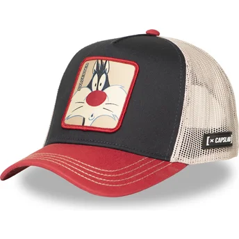 Gorra trucker multicolor Silvestre LOO12 SYL Looney Tunes fra Capslab