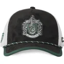 sort-og-hvid-slytherin-hp3-sly-harry-potter-trucker-kasket-fra-capslab
