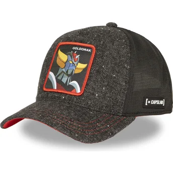 Sort truckerkasket Robot Grendizer Goldorak GOL6 ROB Robot Grendizer fra Capslab