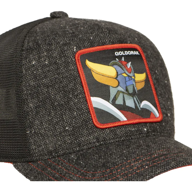 trucker-kasket-sort-robot-grendizer-goldorak-gol6-rob-robot-grendizer-fra-capslab