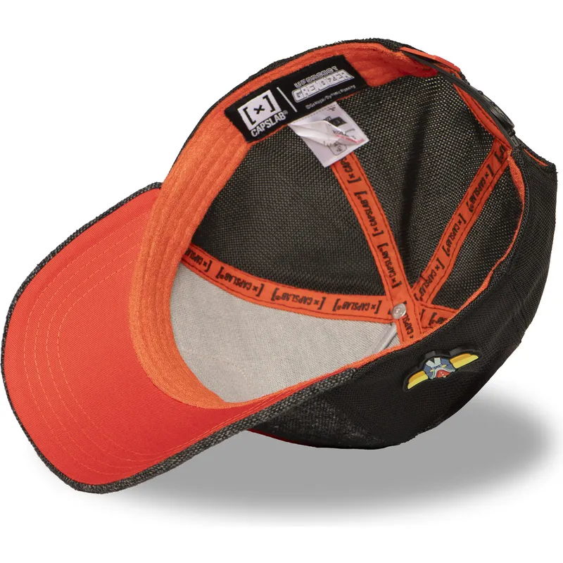 trucker-kasket-sort-robot-grendizer-goldorak-gol6-rob-robot-grendizer-fra-capslab