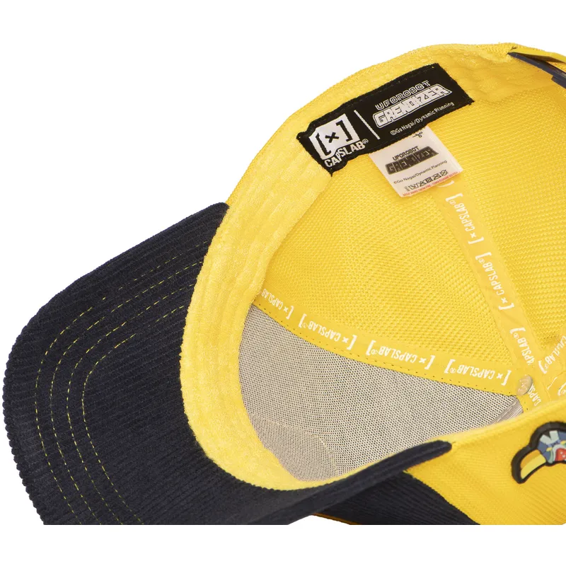trucker-kasket-marinebla-og-gul-robot-grendizer-goldorak-gol6-gol-robot-grendizer-fra-capslab