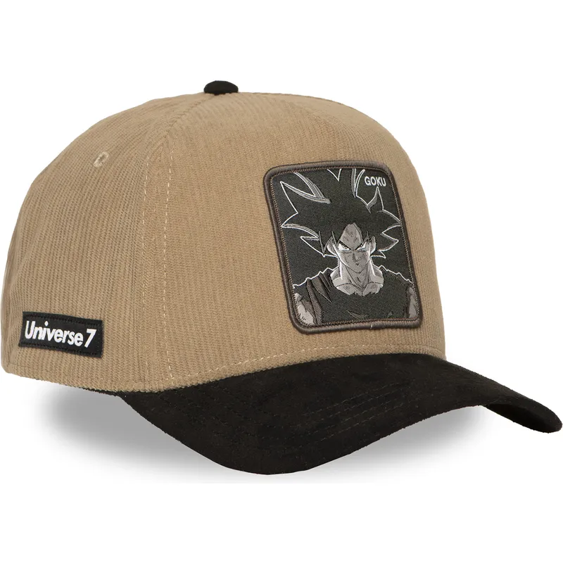 buet-brun-og-sort-snapback-kasket-son-goku-dbs7-uni-dragon-ball-fra-capslab