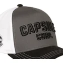 sort-og-hvid-capsule-corporation-dbz10-cap-dragon-ball-truckerkasket-fra-capslab