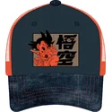 trucker-kasket-bla-og-orange-son-goku-barn-db6-kid-dragon-ball-fra-capslab