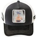 sort-og-hvid-trucker-kasket-son-goku-ultra-instinct-dbs7-uic-dragon-ball-fra-capslab