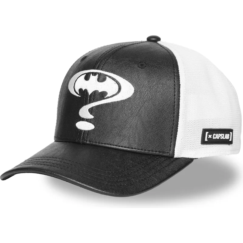 trucker-kasket-sort-og-hvid-batman-dc10-bat-dc-comics-fra-capslab