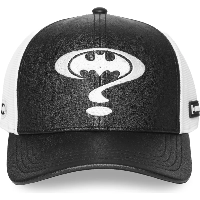 trucker-kasket-sort-og-hvid-batman-dc10-bat-dc-comics-fra-capslab