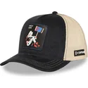 sort-og-beige-trucker-kasket-harley-quinn-dc10-har-dc-comics-fra-capslab