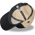 sort-og-beige-trucker-kasket-harley-quinn-dc10-har-dc-comics-fra-capslab