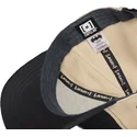 sort-og-beige-trucker-kasket-harley-quinn-dc10-har-dc-comics-fra-capslab
