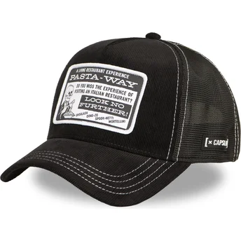 Gorra trucker sort Pasta-way BTJ PAS Beetlejuice fra Capslab