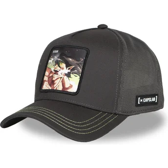 Gorra trucker grå Titán de Ataque Eren Jaeger AOT2 ATT Attack On Titan fra Capslab