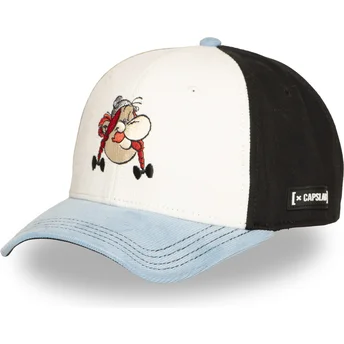 Gorra kurvet multicolor snapback Obélix PCS OBE Astérix el Galo fra Capslab