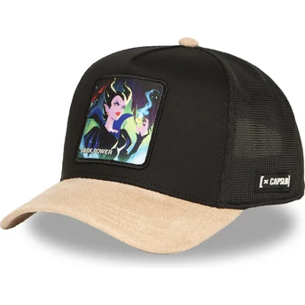 Sort og brun Maleficent Dark Power SP PRI3 Disney trucker cap fra Capslab