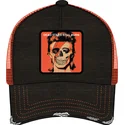 trucker-kasket-sort-og-orange-david-bowie-dead-stars-still-burn-fam-dea-famous-fra-capslab