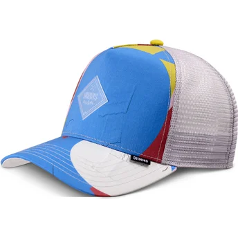 Gorra trucker flerfarvet Geometric Bright HFT fra Djinns