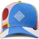 trucker-kasket-multifarvet-geometric-bright-hft-fra-djinns