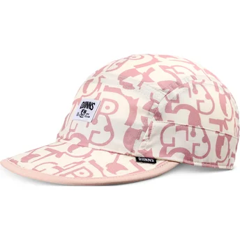 Gorra kurvet beige og lyserød Simple Aztek Soft FC fra Djinns