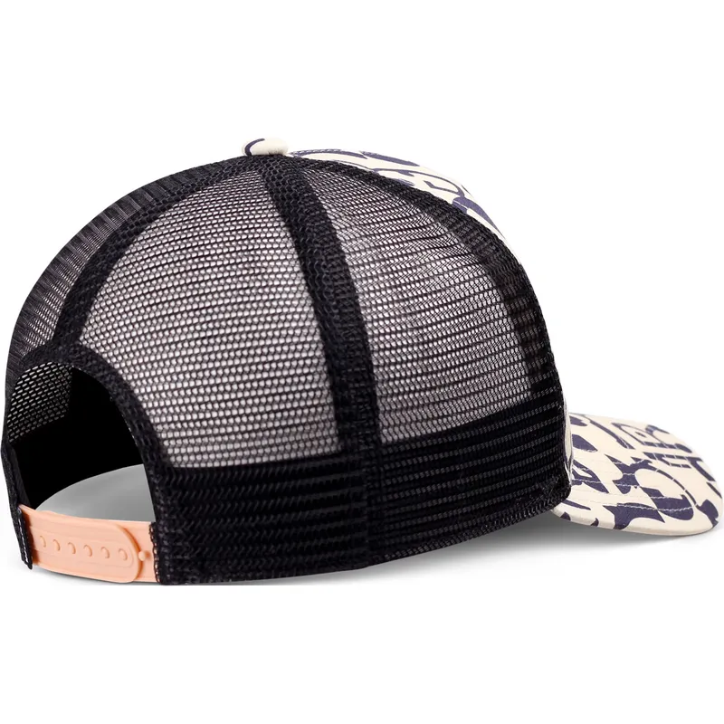 beige-og-sort-trucker-kasket-simple-aztek-hft-fra-djinns