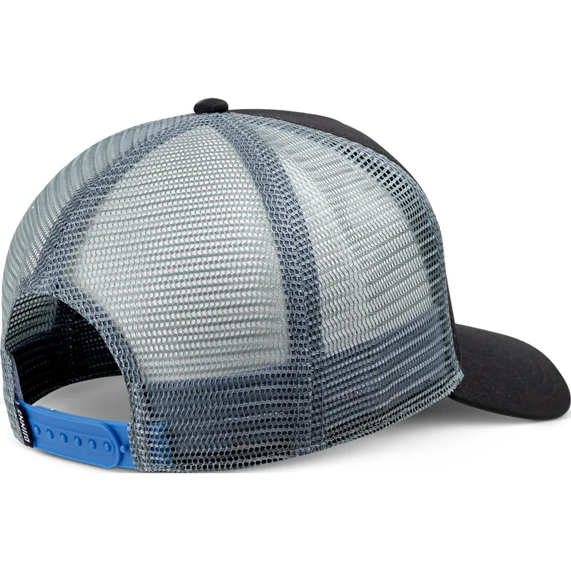 sort-trucker-kasket-m-flowers-hft-fra-djinns