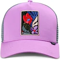gorra-trucker-violet-m-flowers-hft-fra-djinns