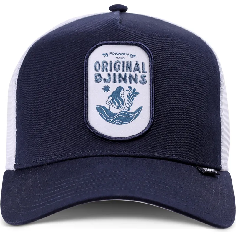 djinns-original-hft-marinebla-og-hvid-trucker-kasket