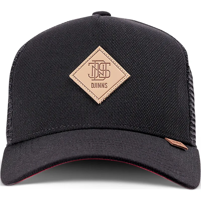 sort-plainlace-hft-trucker-kasket-fra-djinns