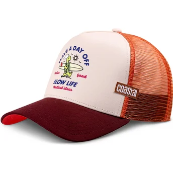 Coastal Day Off HFT brun trucker kasket