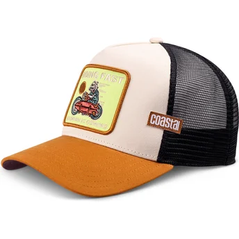 Brun trucker-kasket Riding Fast HFT fra Coastal