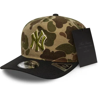 New Era New York Yankees MLB justerbar camoufleret buet kasket 19TWENTY børstet bomuld Three Looms Duck