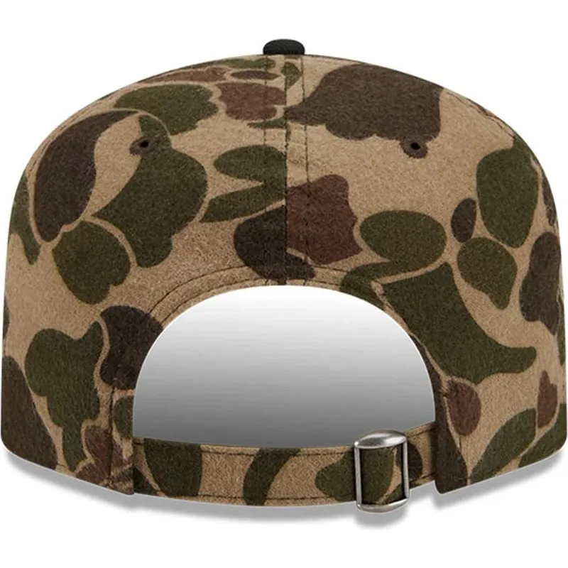 buet-kasket-camouflage-justerbar-19twenty-brushed-cotton-three-looms-duck-fra-new-york-yankees-mlb-fra-new-era
